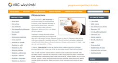 Desktop Screenshot of abcwizytowki.pl